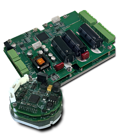 Wide high-pressure marine propulsion drive