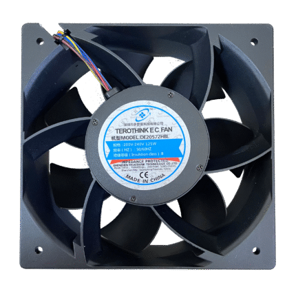 20572AC Fan | 205x205×72mm AC Axial Cooling Fan | 110V - 380V & Bearing & Rotational speed & Airflow rate Options| Die-Cast Aluminum Frame for Industrial, Equipment & Ventilation